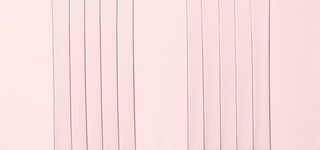 5 Pleat Pink Faux PROOF